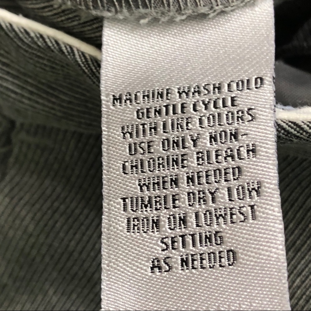 Worthington Light Gray Textured Dress Pants Sz 10 - Picture 5 of 7